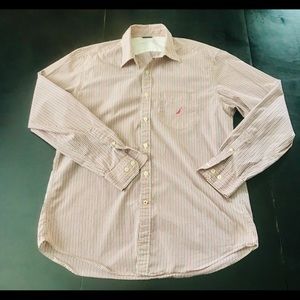 Nautica Striped Button Up in Men’s Large